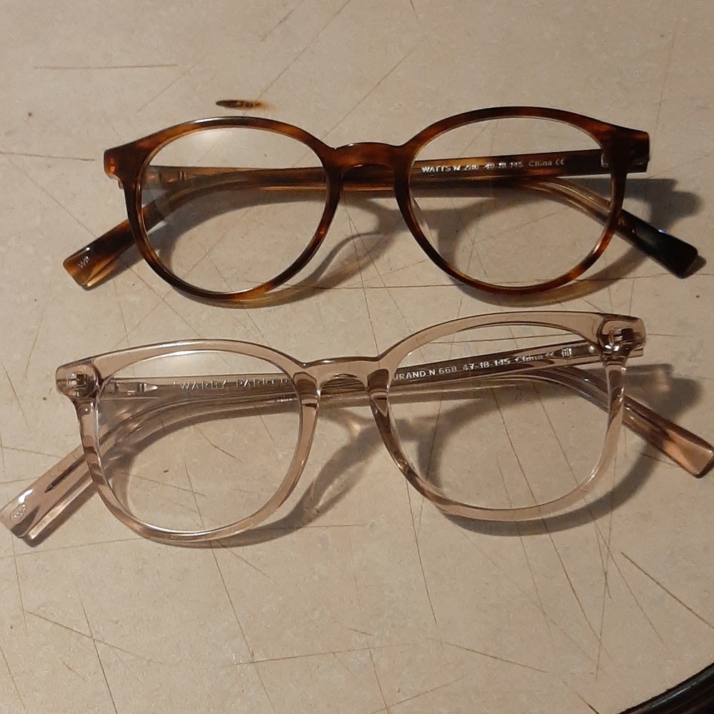 Warby Parker glasses